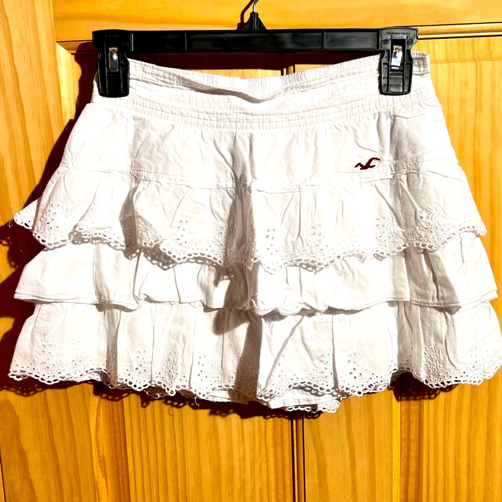 Girls Holister size 10 white shirt